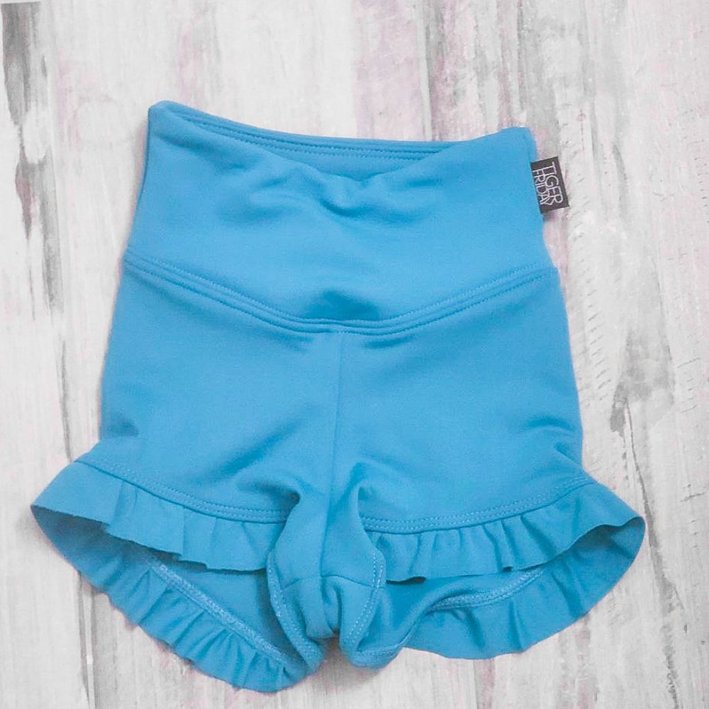 NWOT Tiger Friday Filly Bootie Shorts - Macaw Dance Shorts - Child Small 6-7